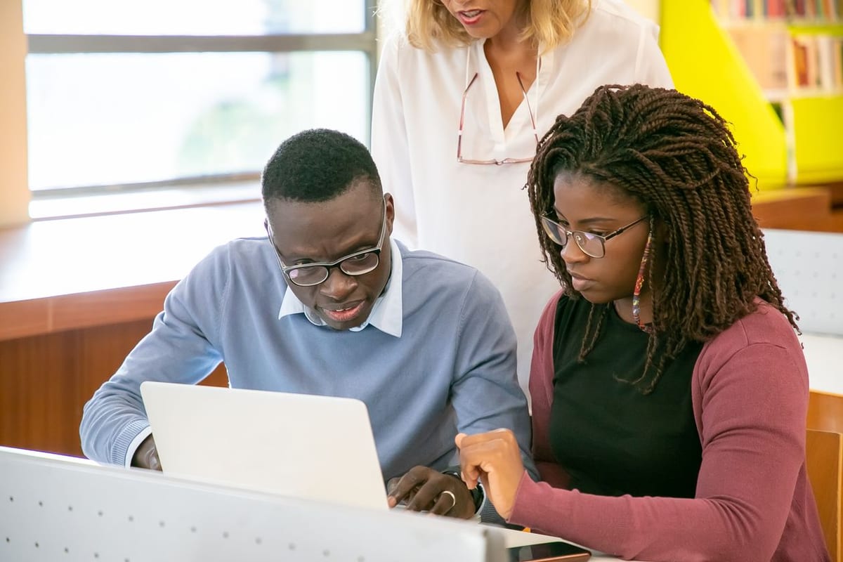 Student coding — digital skills photo