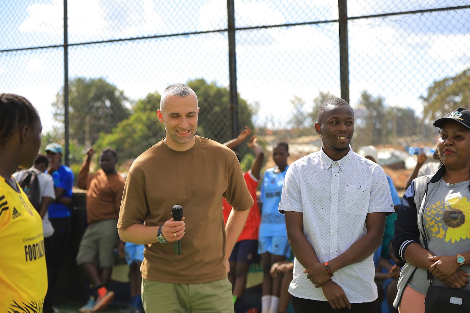 Young Mothers FC winning the Football Mums Edition 2 tournament