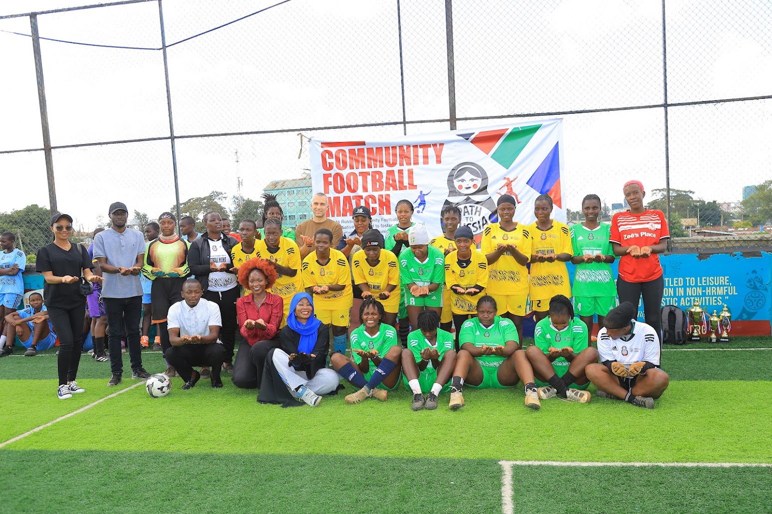 Path to Russia organisers and players at DC Grounds